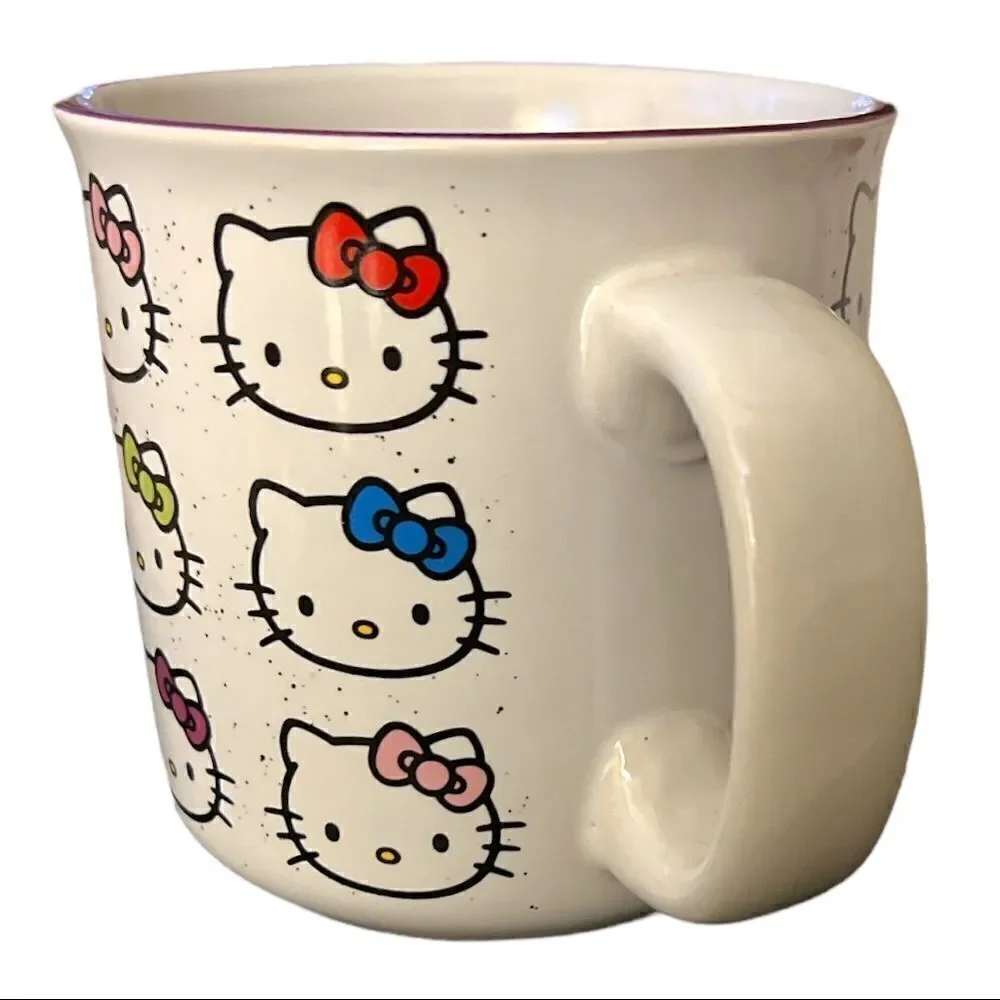Sanrio Hello Kitty All-Over Print 20oz Ceramic Camper Mug - Picture 2 of 5